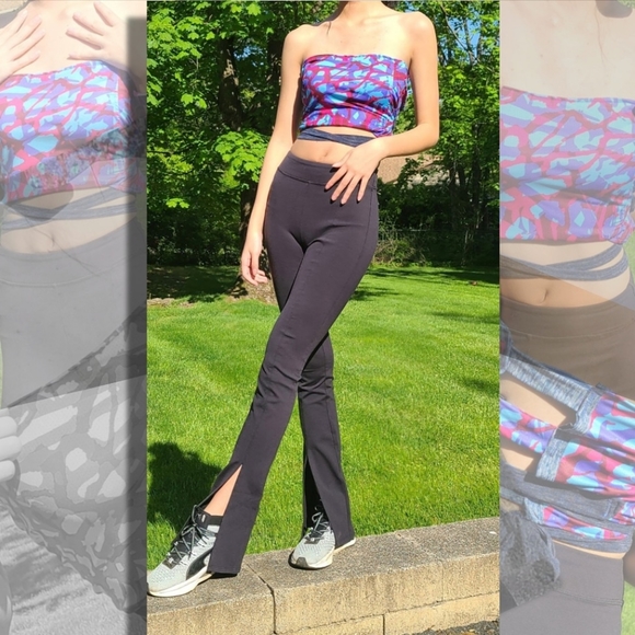 Tops - Handmade Colorful wrapped tube top!